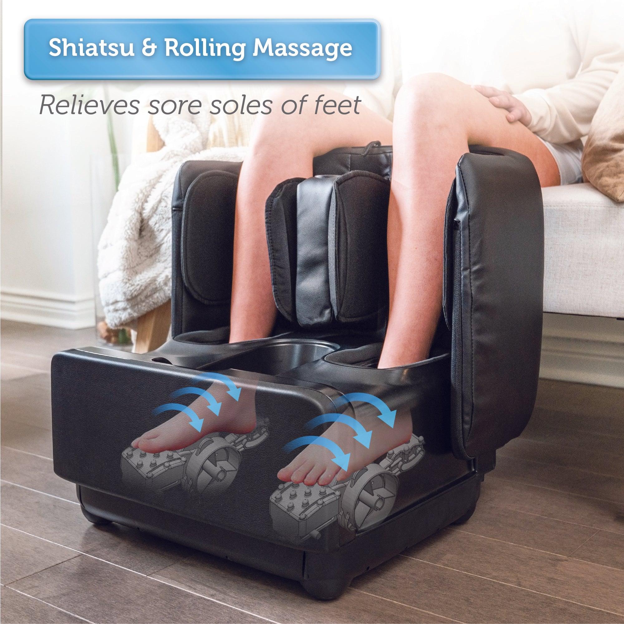 2-in-1 Foot And Calf Massager & Foot Rest - 5001 - Image 3