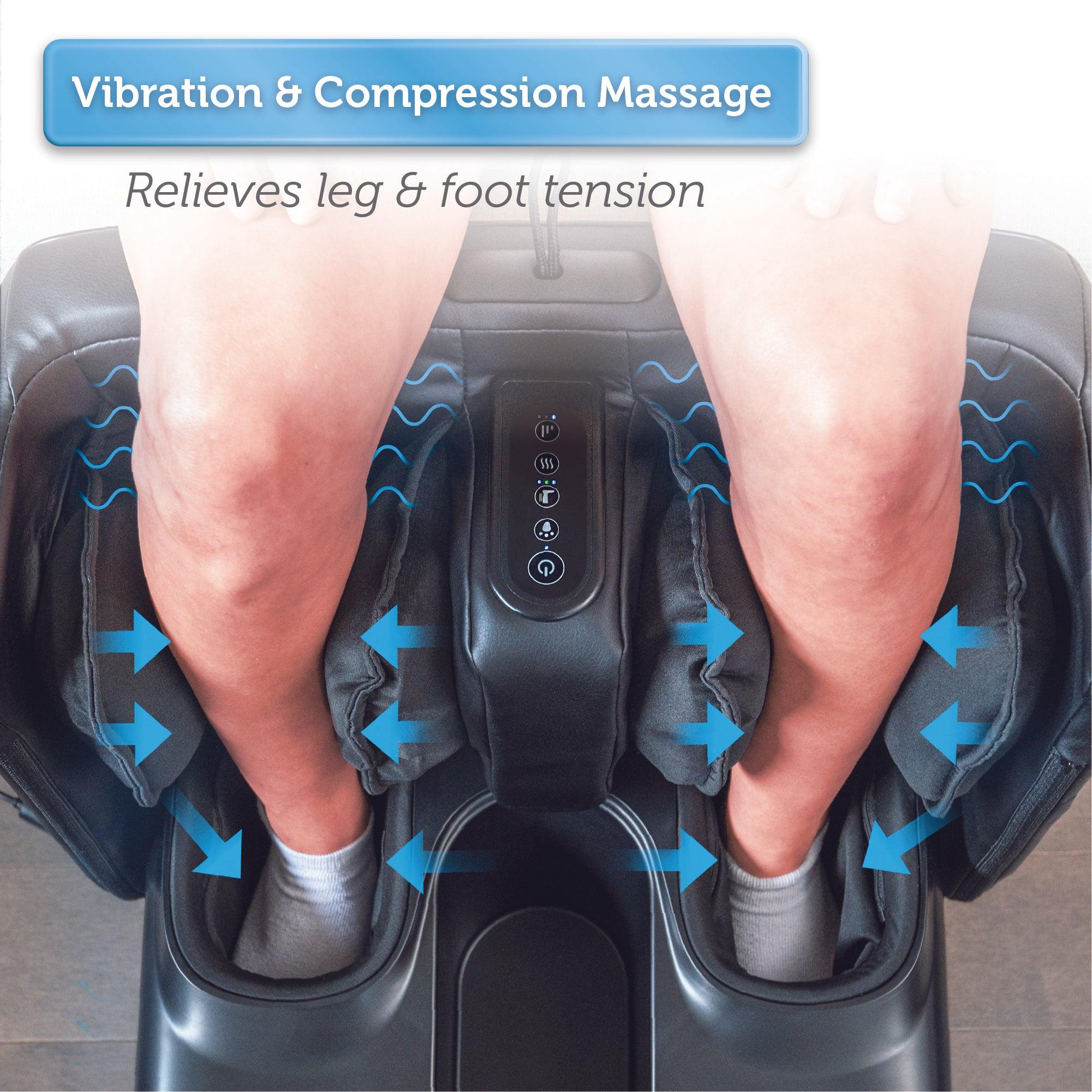 2-in-1 Foot And Calf Massager & Foot Rest - 5001 - Image 5
