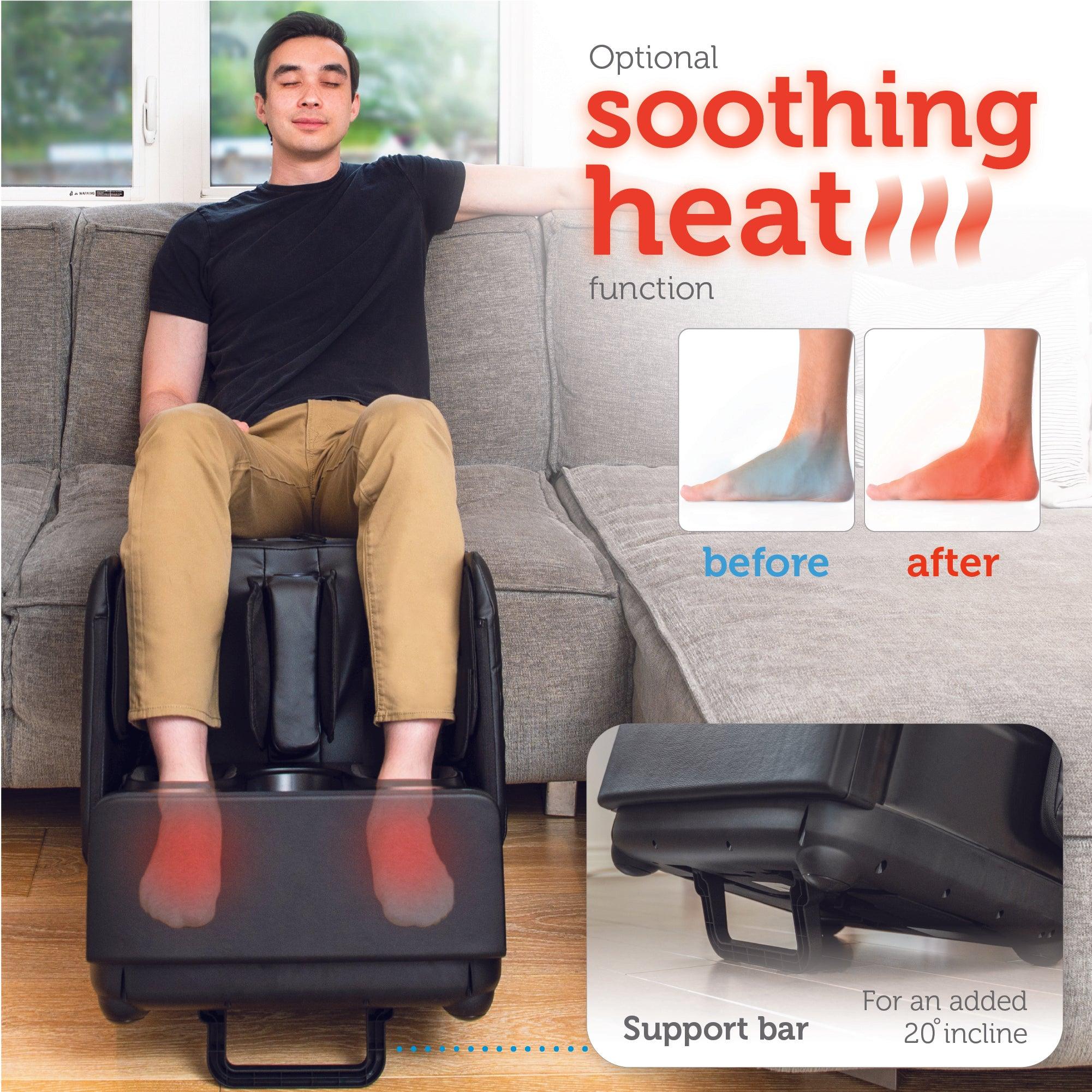 2-in-1 Foot And Calf Massager & Foot Rest - 5001 - Image 7