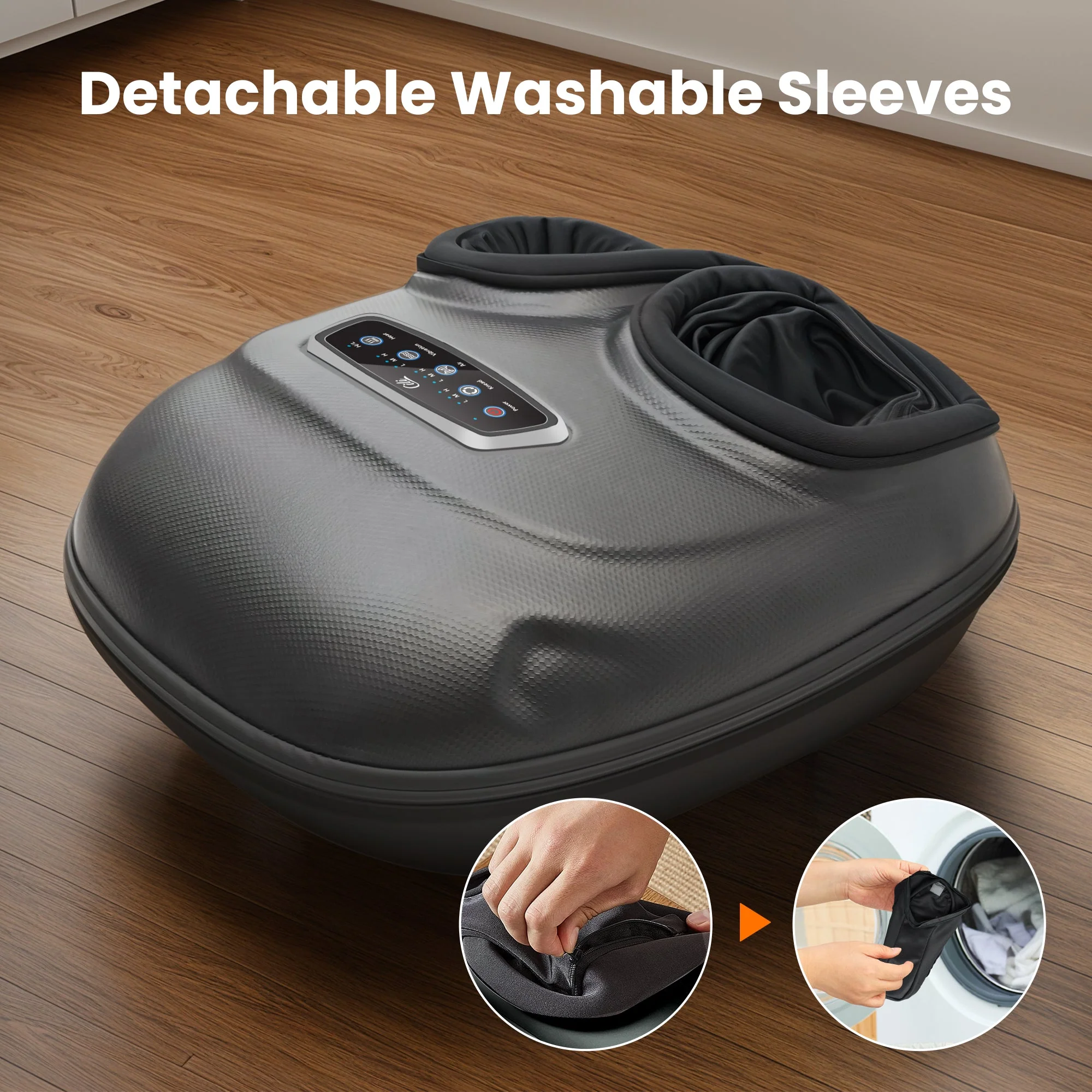 CILI Shiatsu Foot Massager Machine  for Plantar Fasciitis Neuropathy - 5225RC - Image 3