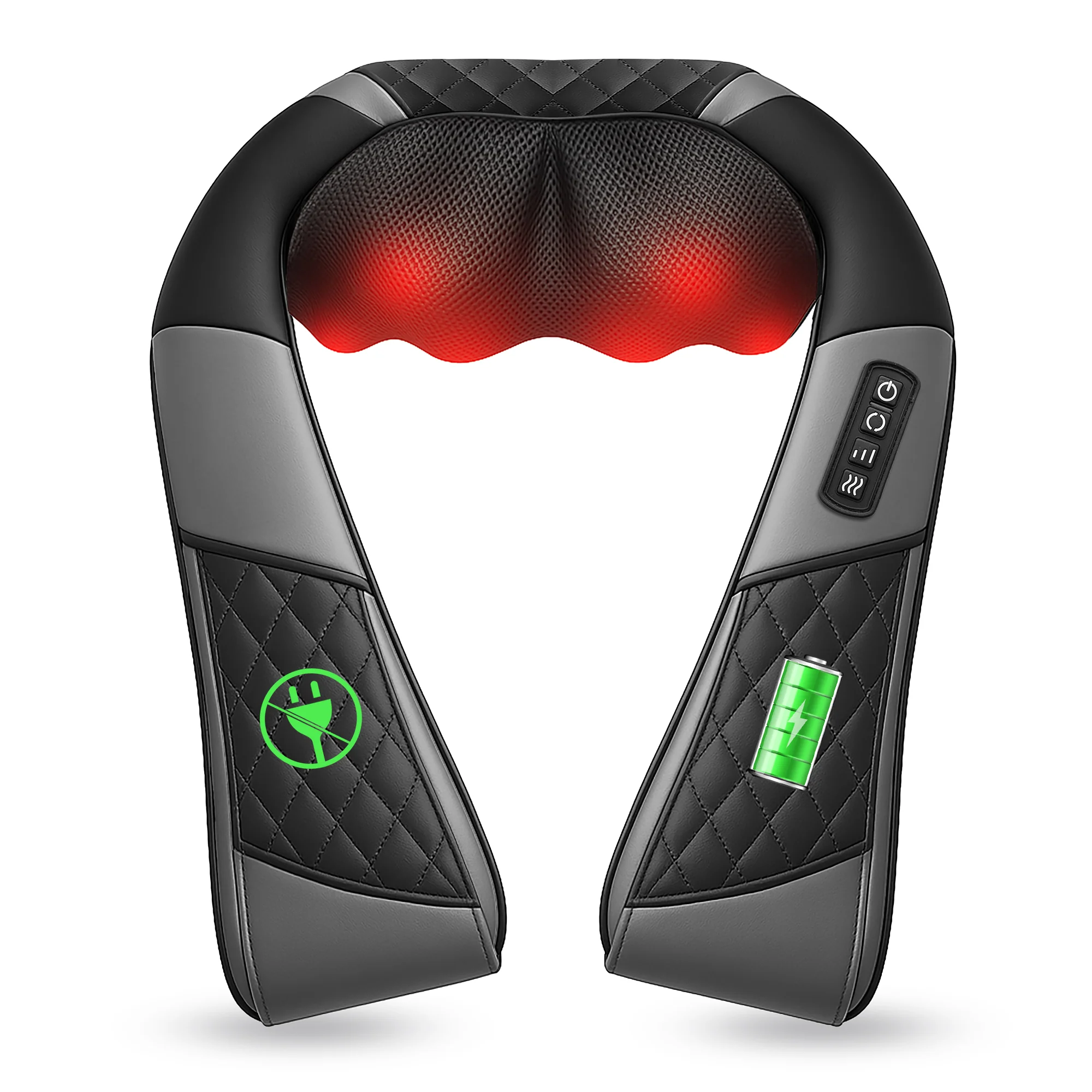 Cordless Neck Massager for Pain Relief Deep Tissue, Rechargable & Portable - 6505 - Image 10