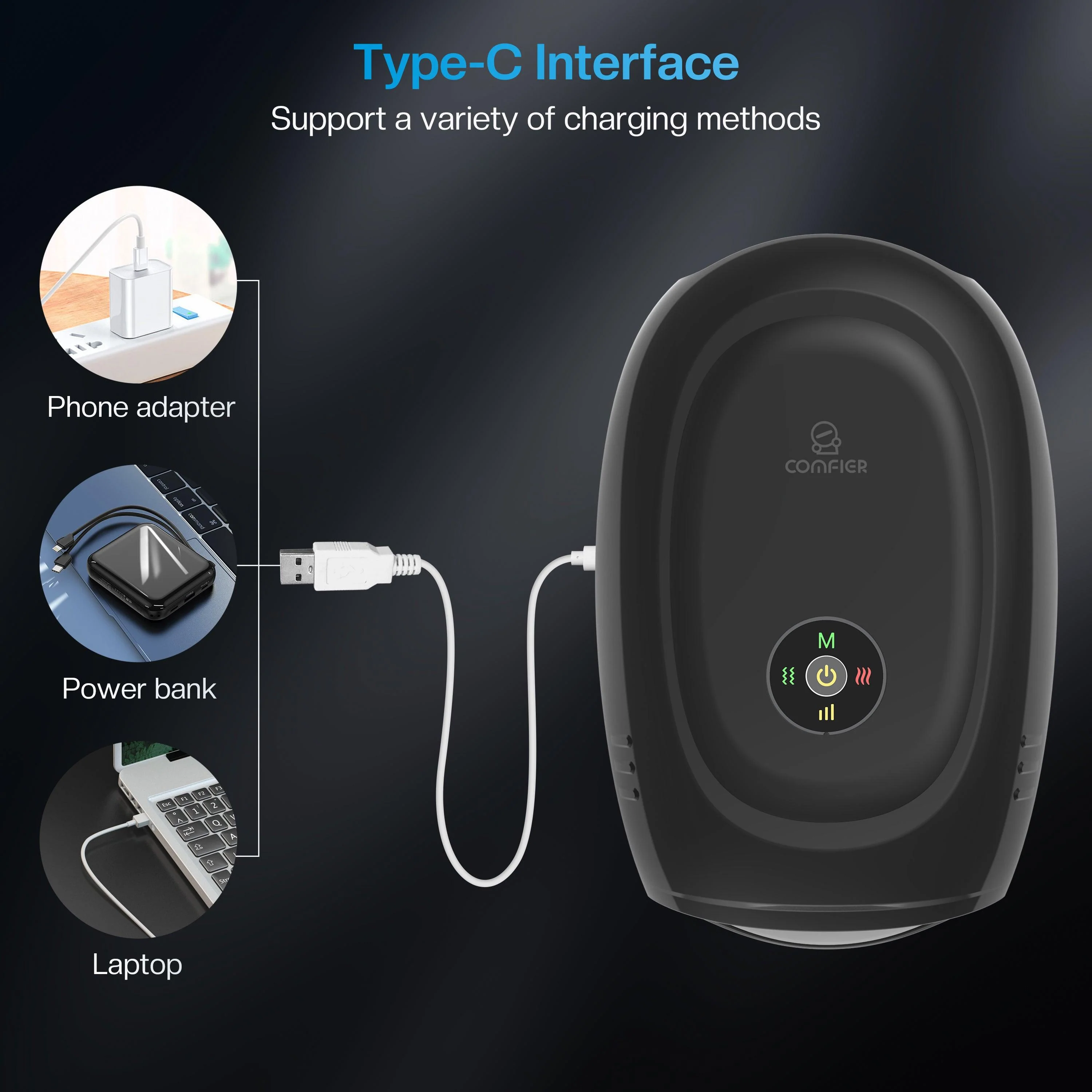Wireless Hand Massager with APP Control, Hand Wrist Finger Massager - 4101 - Image 4