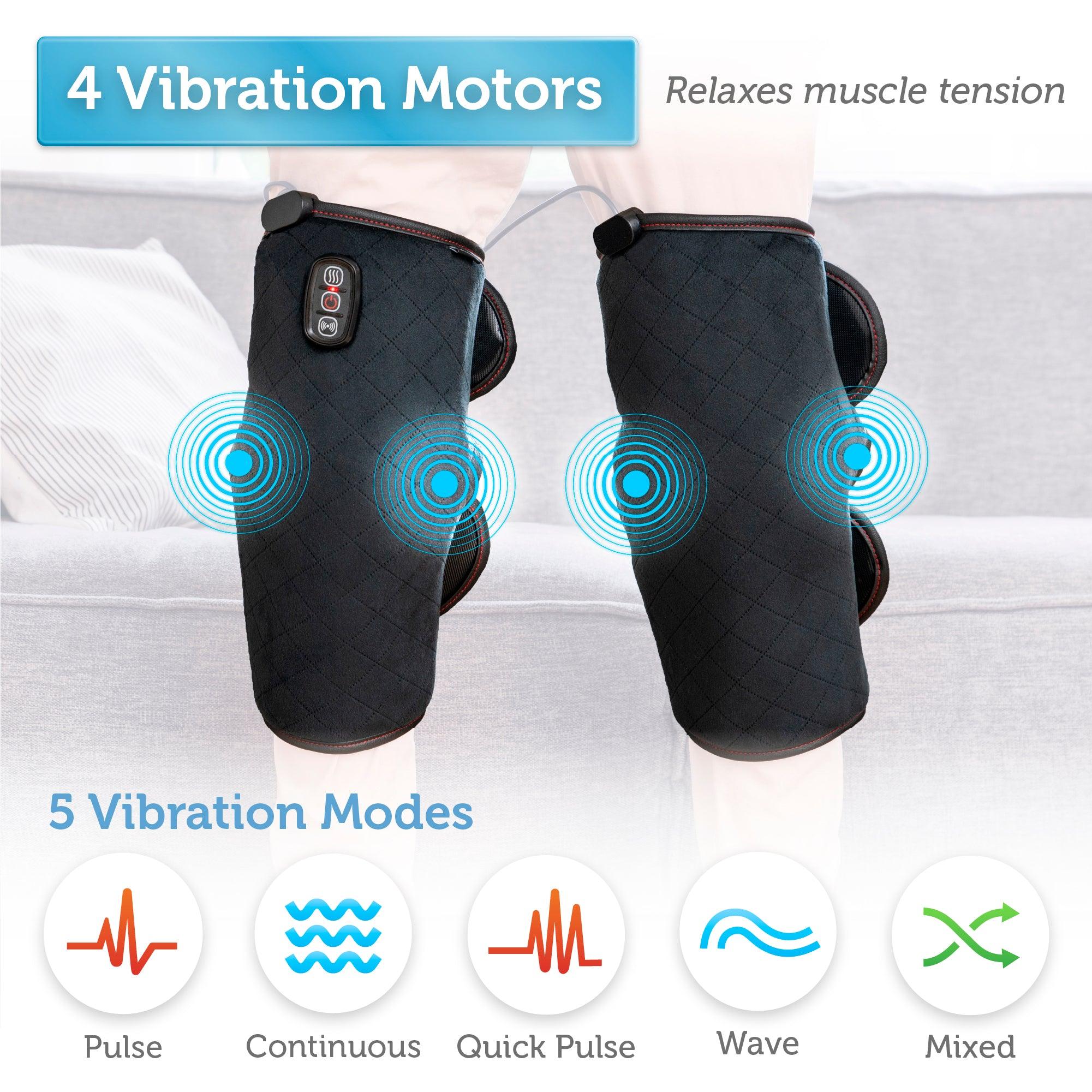 Heated Knee Massager for Knee Pain Relief, Knee Warmers Wrap - 5701 - Image 4