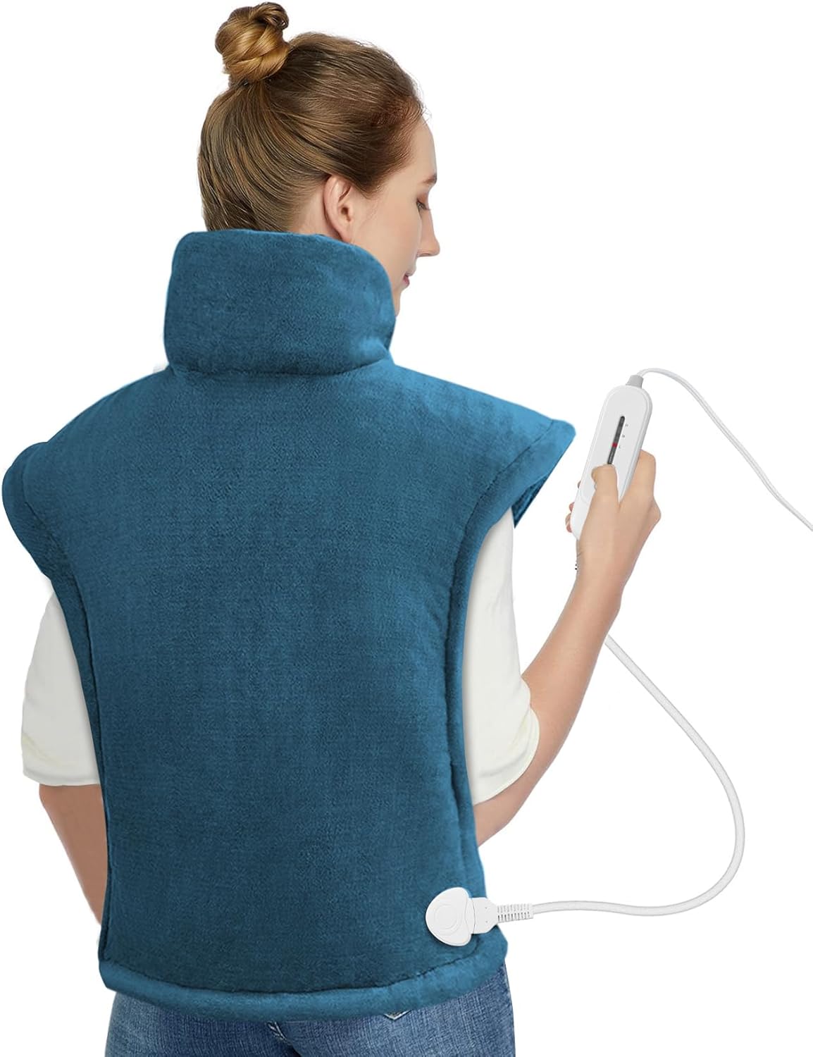 Fast Heating Pad for Neck and Shoulders, 3 Heat Levels & Auto Shut Off - H1822D - Image 10