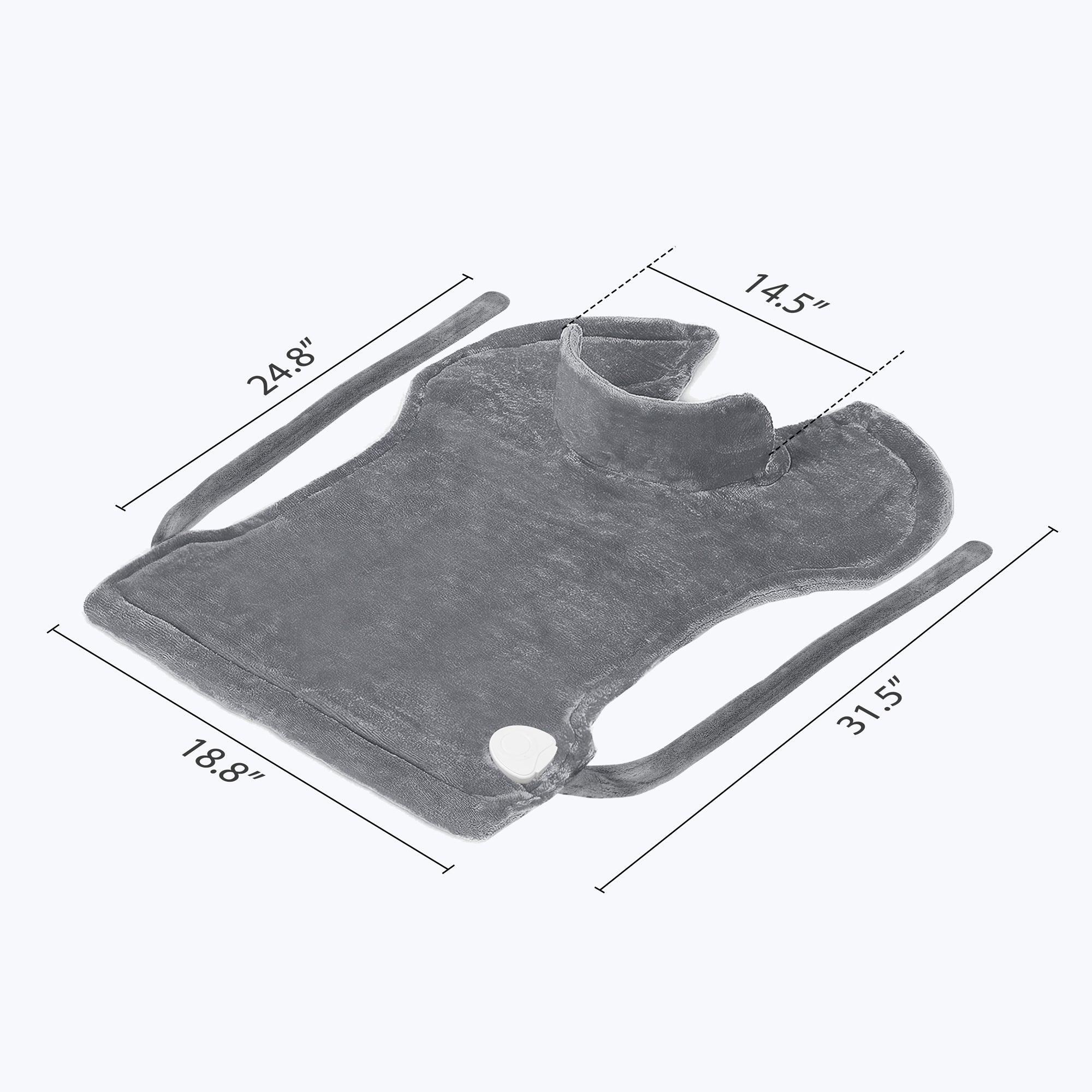 Fast Heating Pad for Neck and Shoulders, 3 Heat Levels & Auto Shut Off - H1822D - Image 8