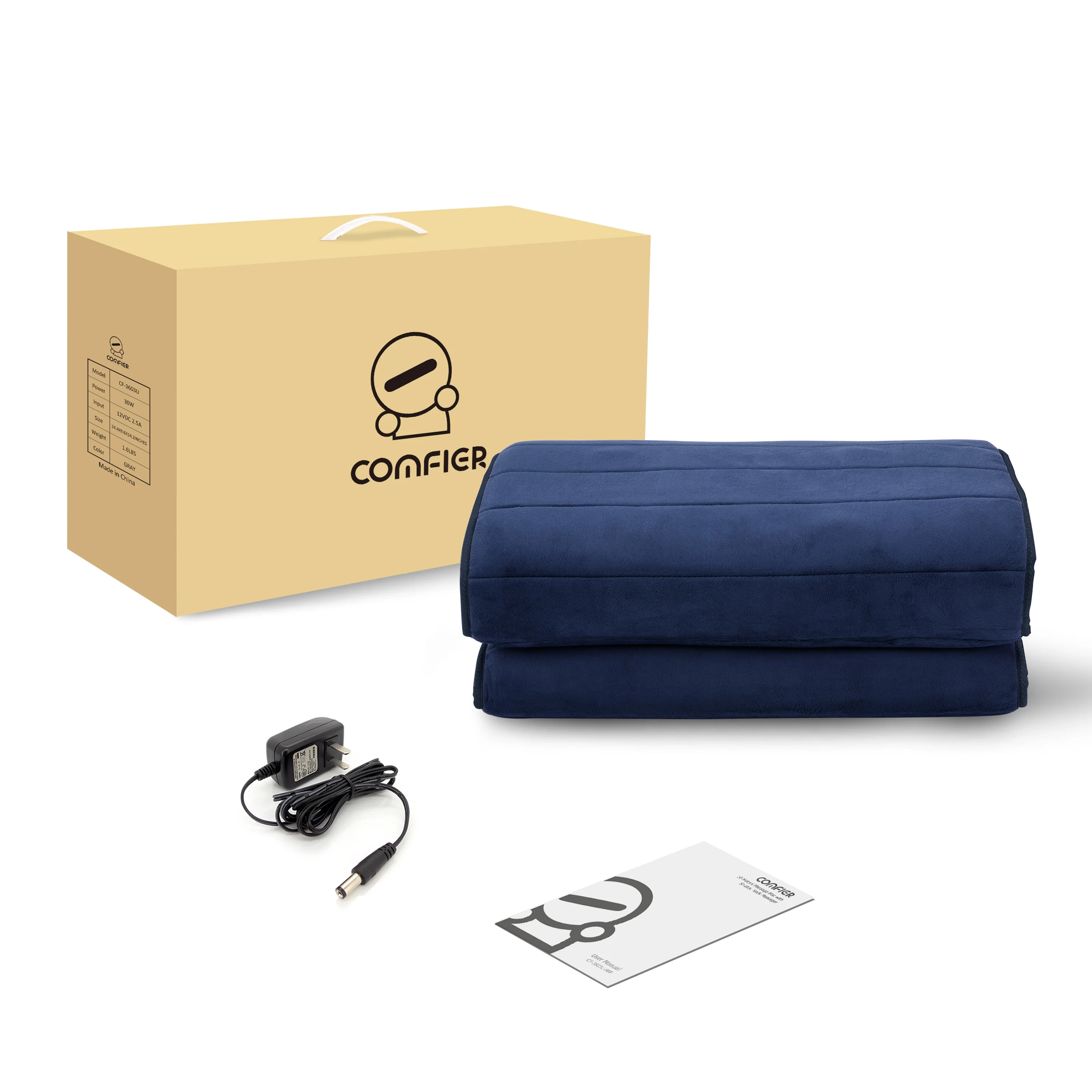 Heated Massage Pad with Movable Shiatsu Neck Massage Pillow & APP Control - 3603U-APP - Image 7