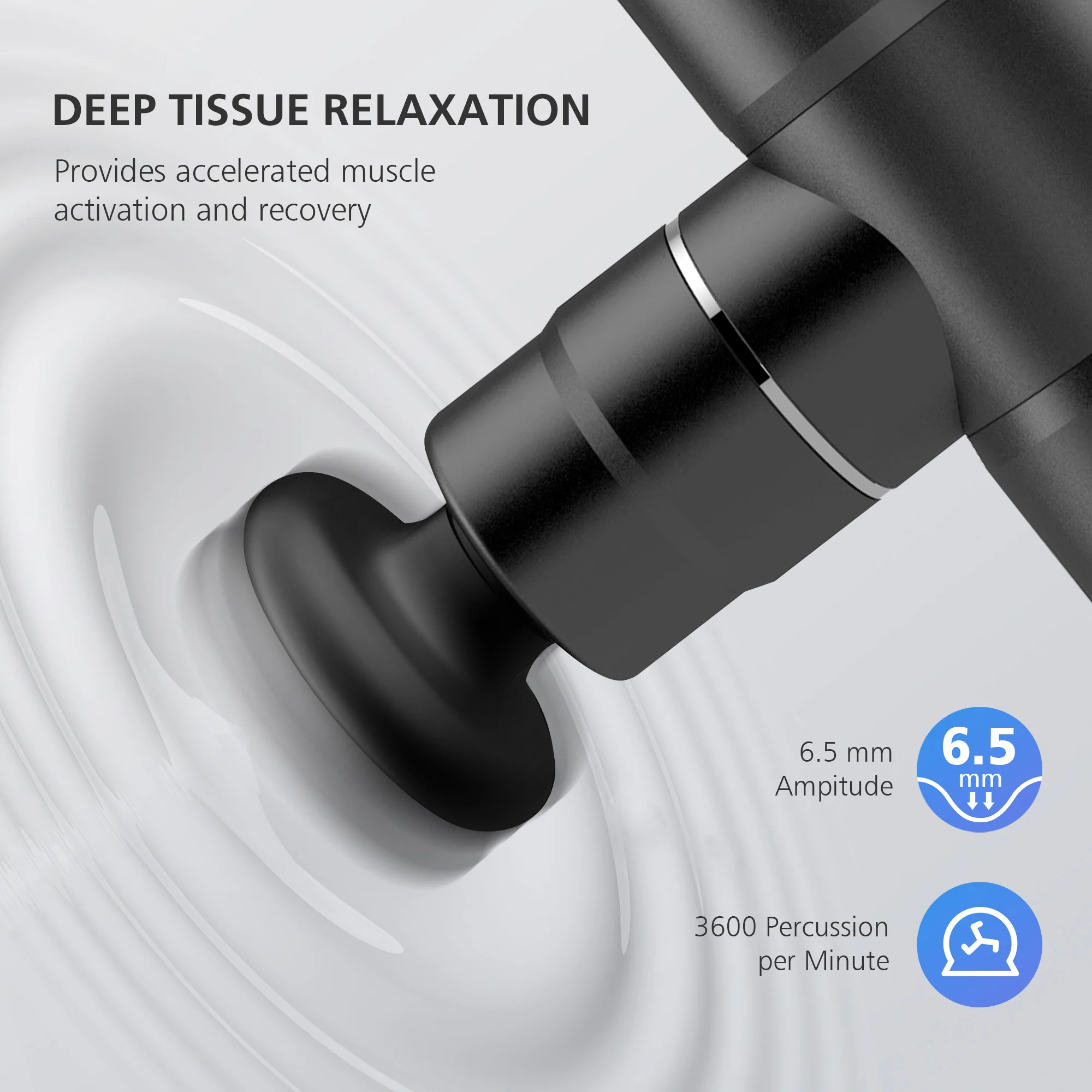 COMFIER Mini Massage Gun,Pocket-Sized Small Massge Gun - 4909 - Image 2