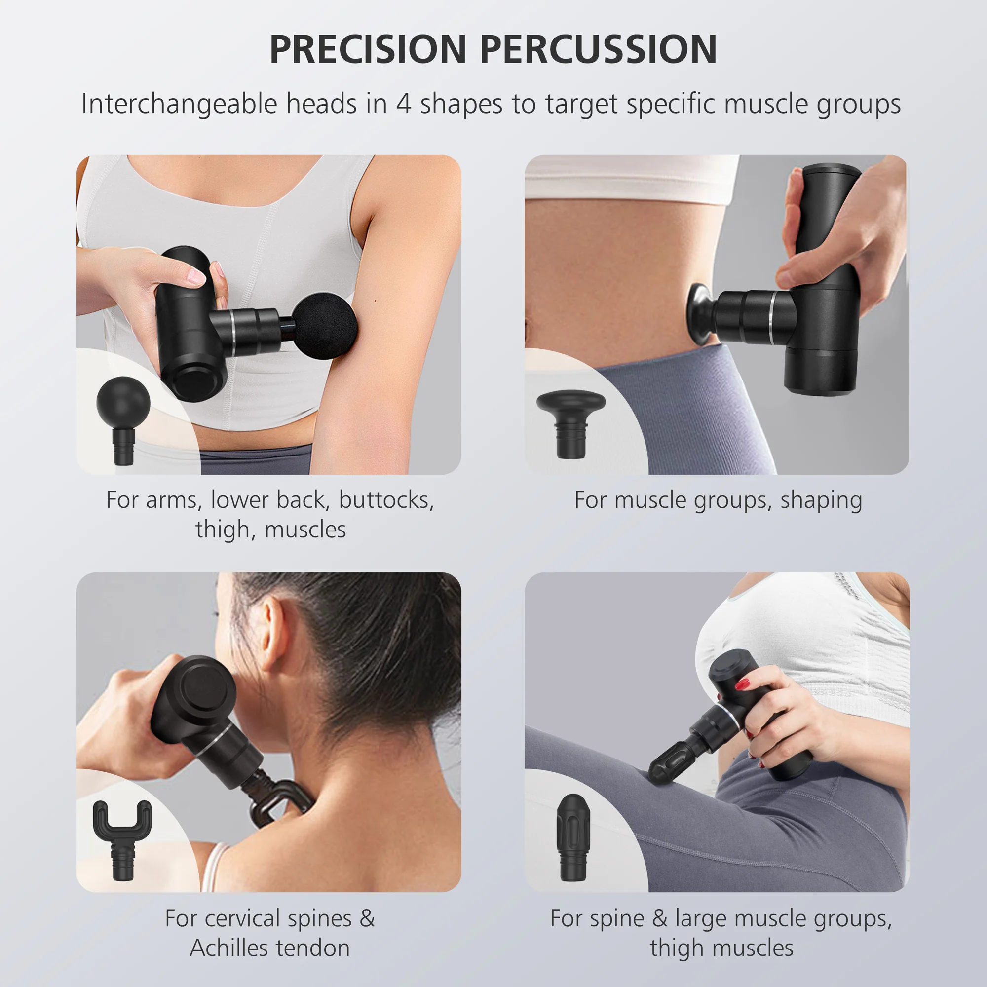 COMFIER Mini Massage Gun,Pocket-Sized Small Massge Gun - 4909 - Image 3