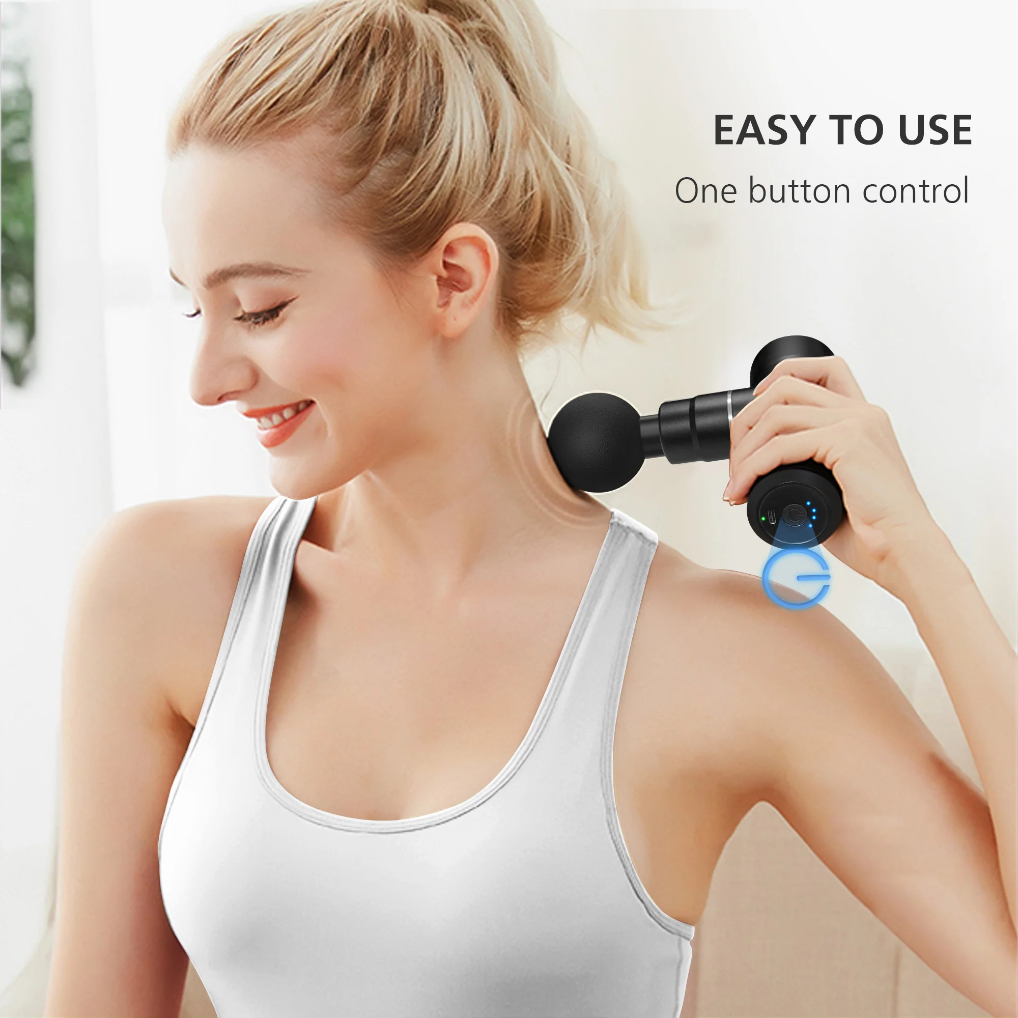 COMFIER Mini Massage Gun,Pocket-Sized Small Massge Gun - 4909 - Image 7
