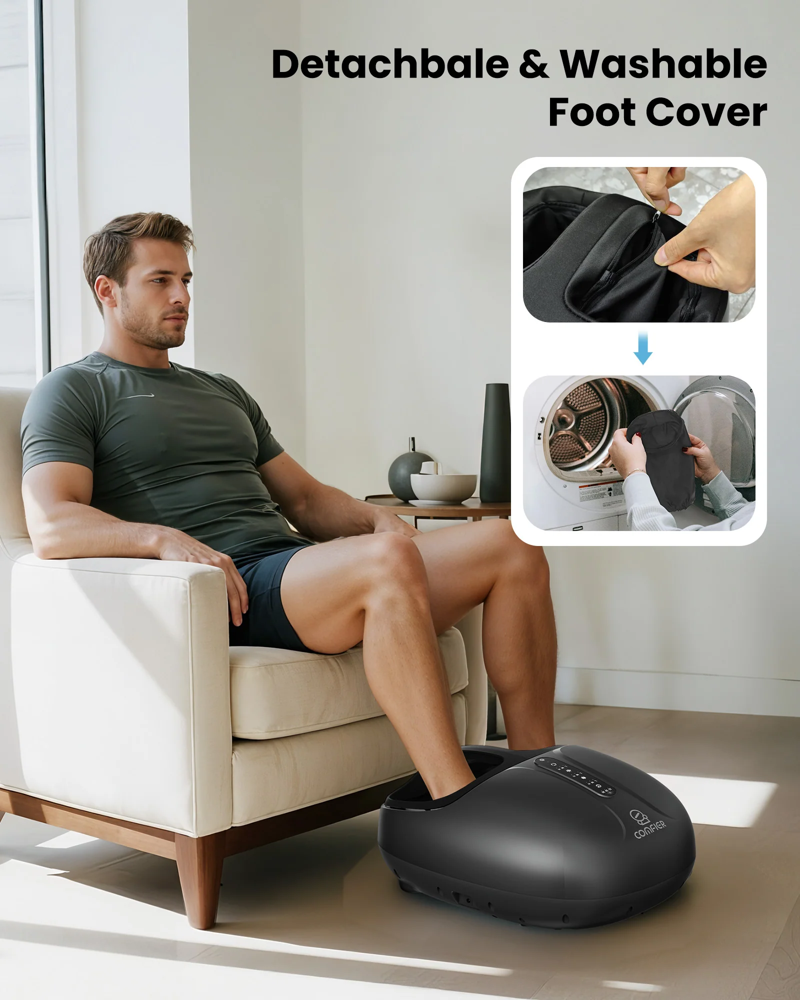 HSA Eligible Shiatsu Foot Massager - 5306 - Image 8
