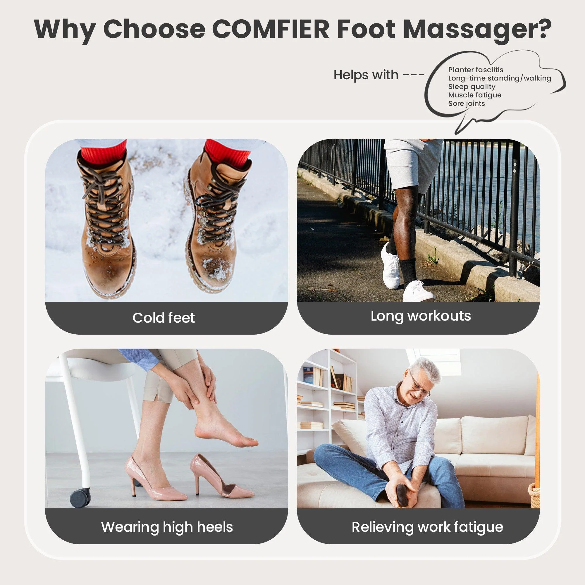 Shiatsu Foot Massager with Remote, Fits up to Men Size 12 - 5003RC - Image 6
