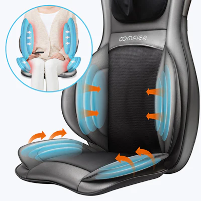 Neck & Back Massager with heat, Air Compress & Shiatsu with APP Control - 2309-APP - Image 3