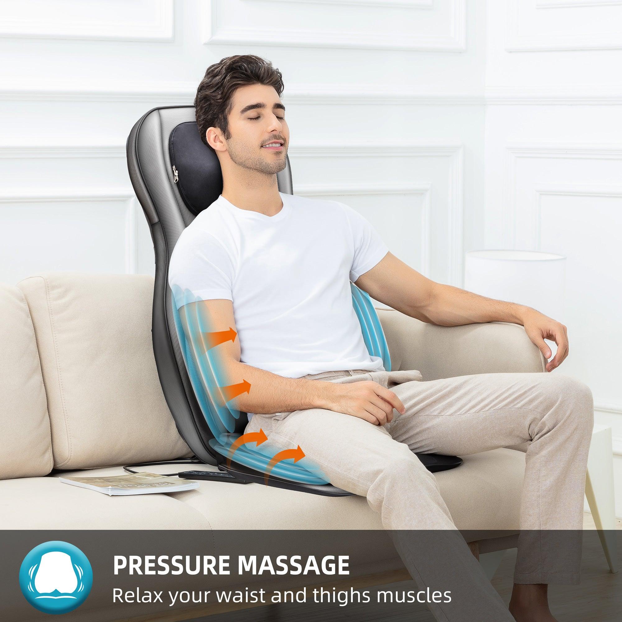 Neck & Back Massager with heat, Air Compress & Shiatsu with APP Control - 2309-APP - Image 6