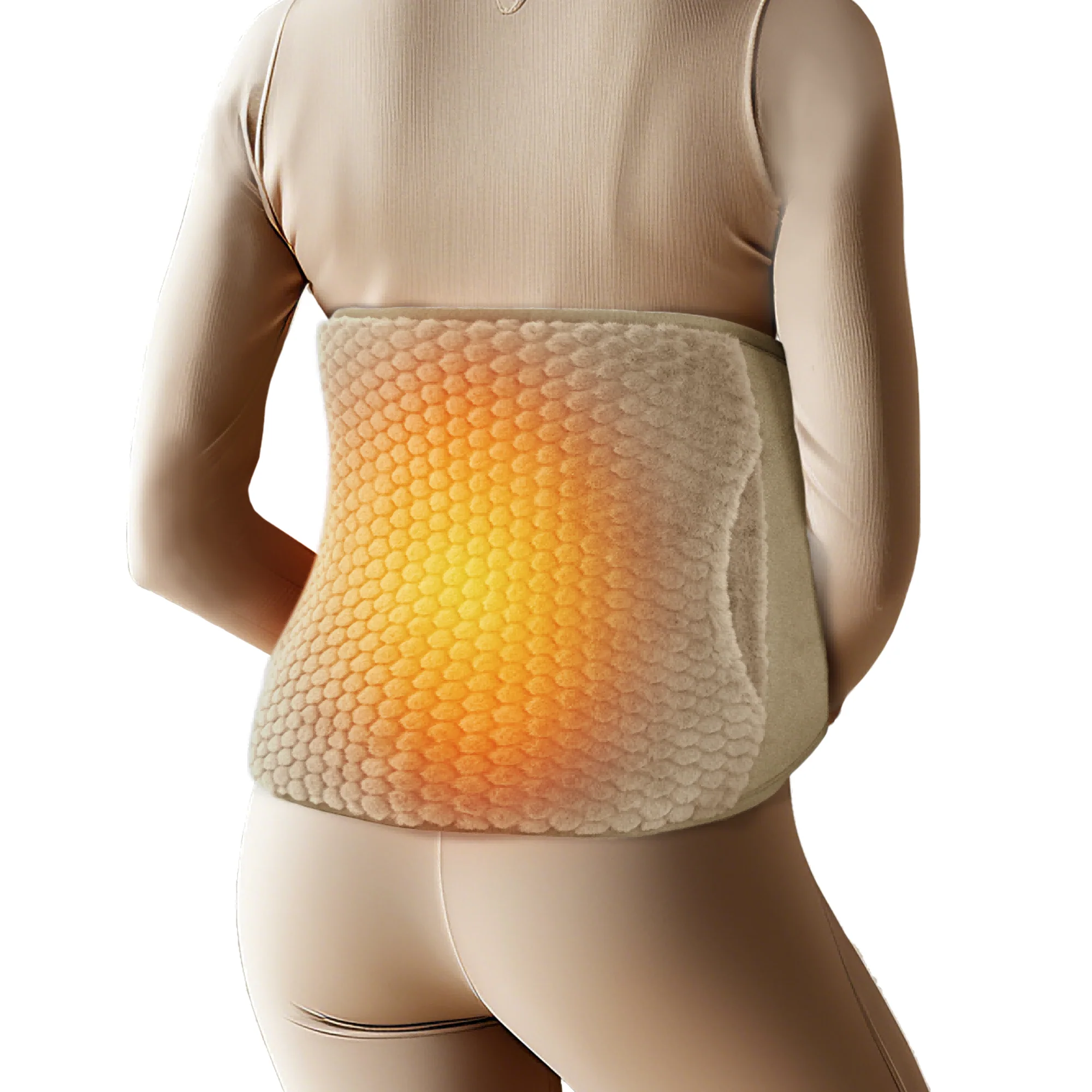 Plush Fabric Heating-Vibrating Massage Mat - 6413 - Image 4