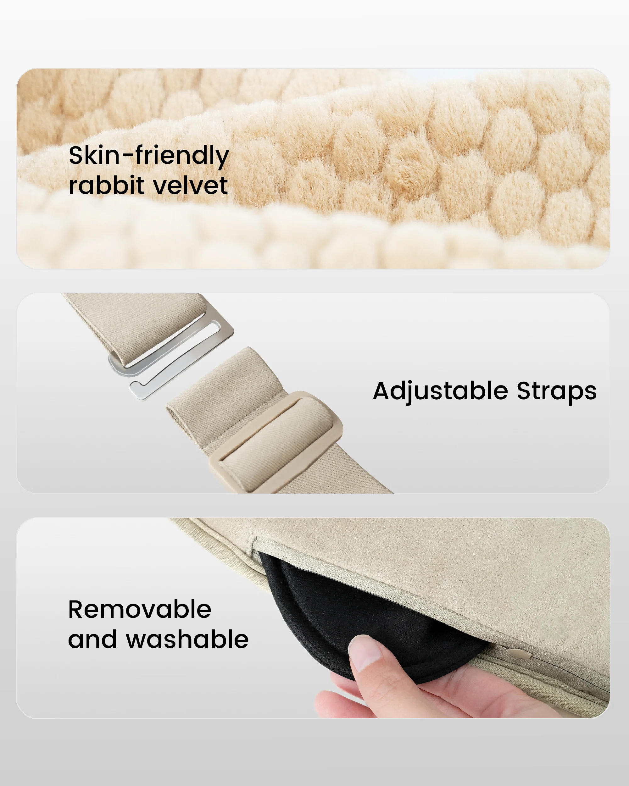 Plush Fabric Heating-Vibrating Massage Mat - 6413 - Image 8