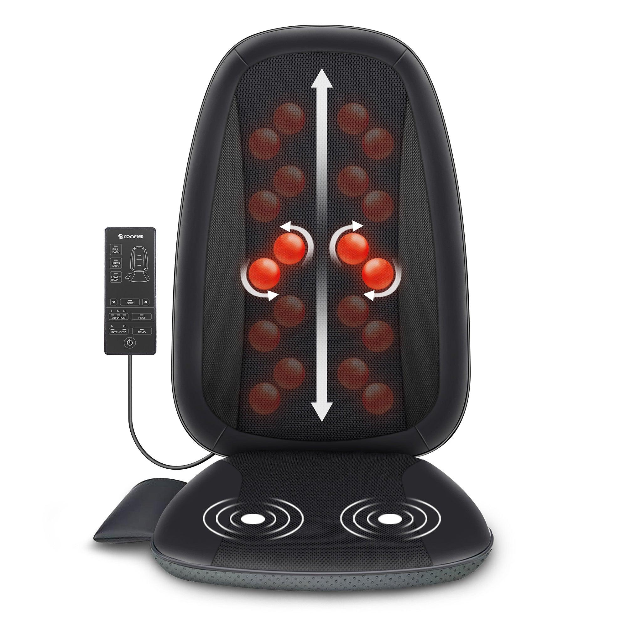Portable Shiatsu Back Massager with Heat - 2606 - Image 9
