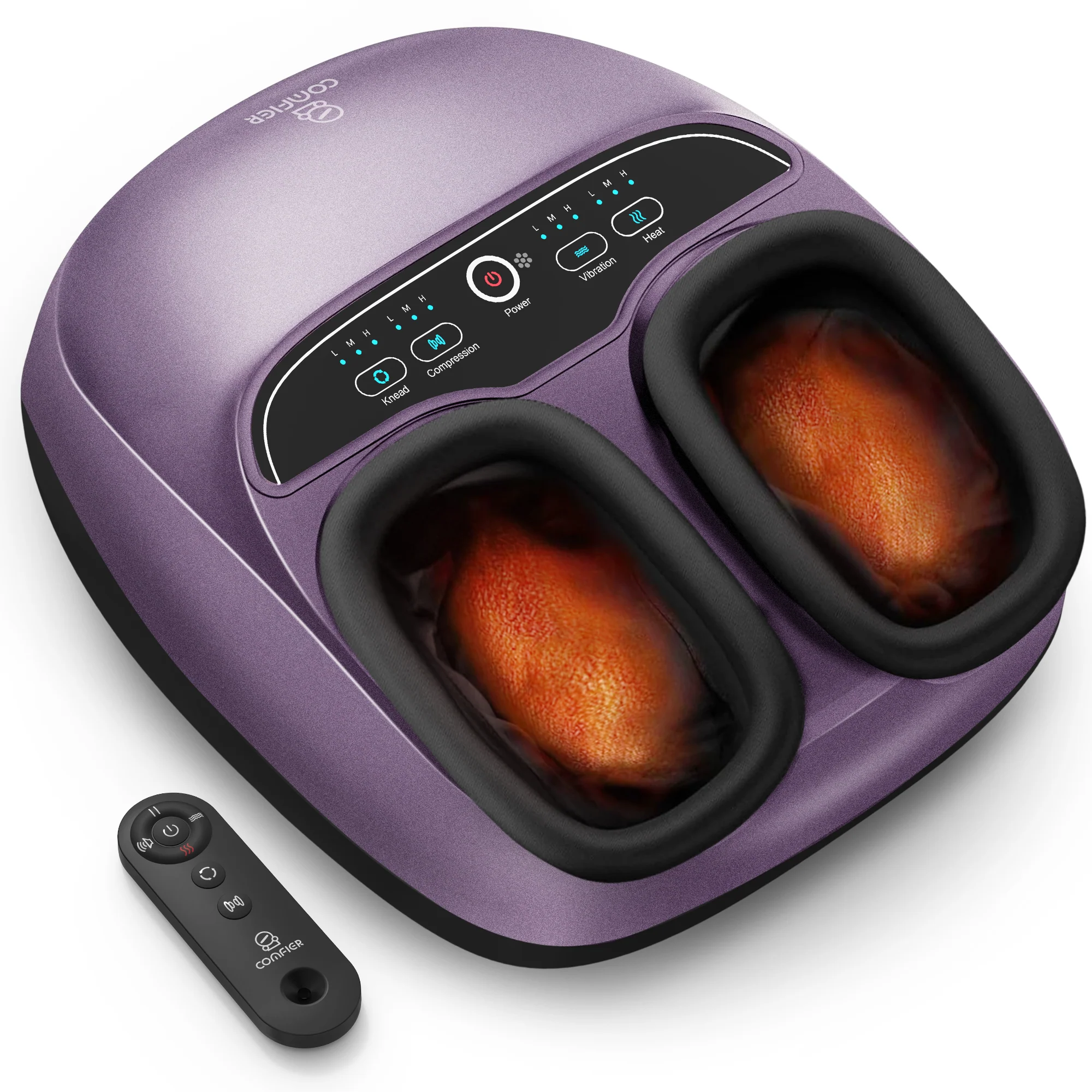 Shiatsu Foot Massager for Plantar Fasciitis Neuropathy with Remote Control - 5310 - Image 10