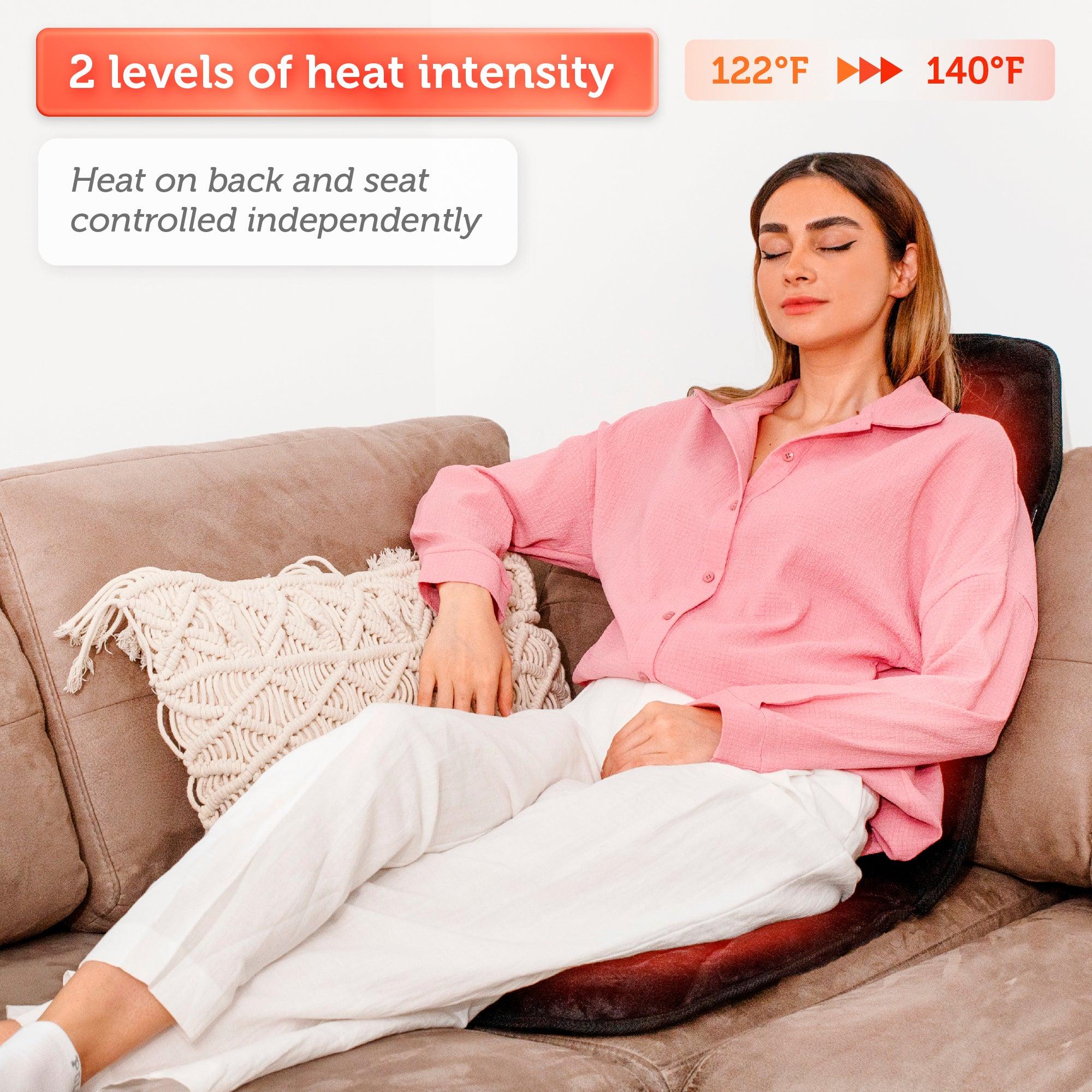 Vibration Massage Seat Cushion with 10 Vibrating Motors - 2206 - Image 5
